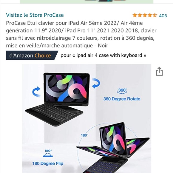 “magic” keyboard for iPad - Picture 3 of 3